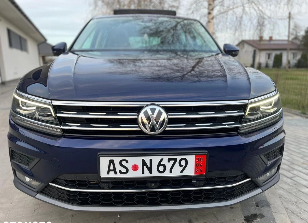 Volkswagen Tiguan cena 89900 przebieg: 150000, rok produkcji 2018 z Tuliszków małe 254